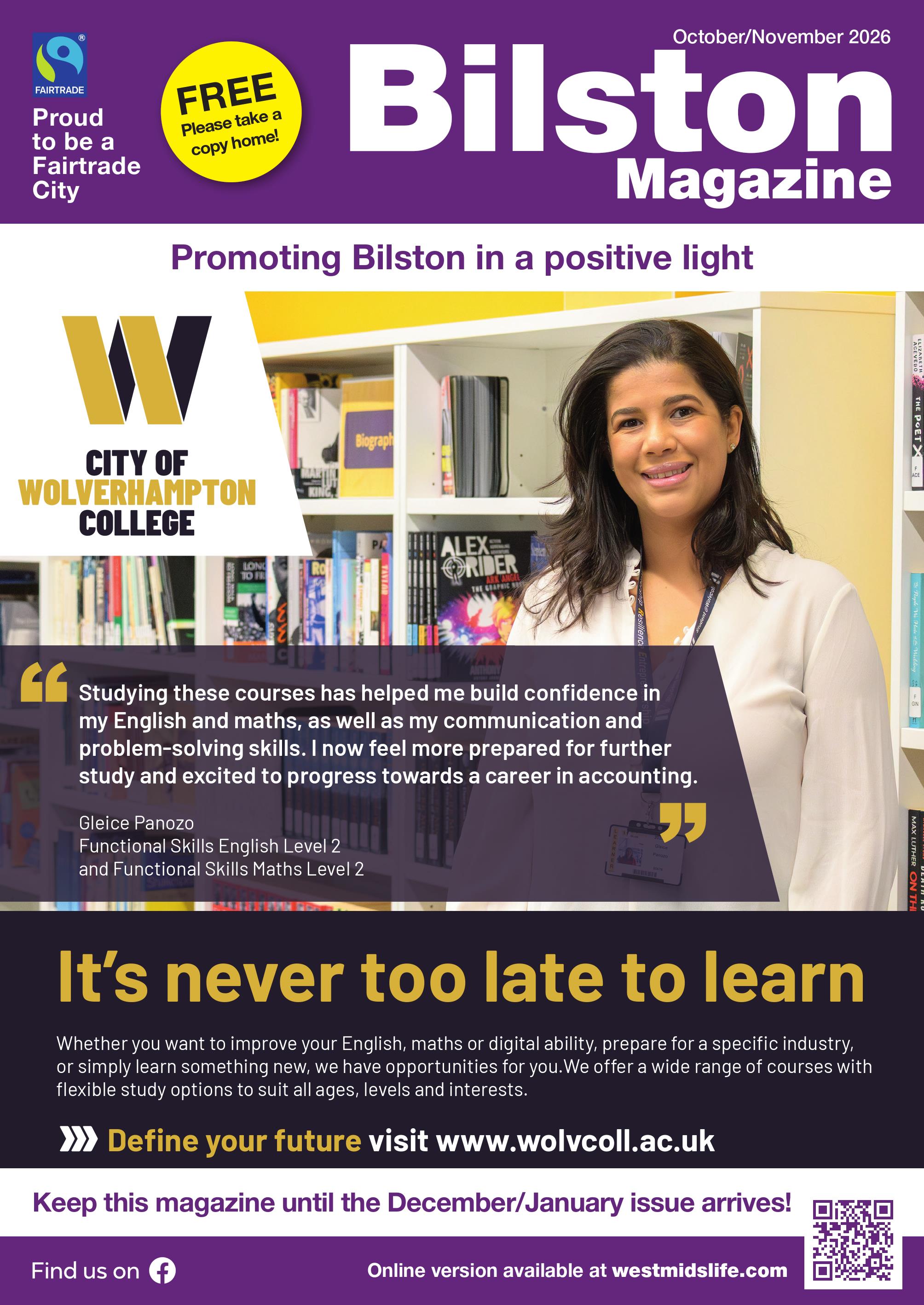 Bilston Magazine Oct/Nov 2026 cover