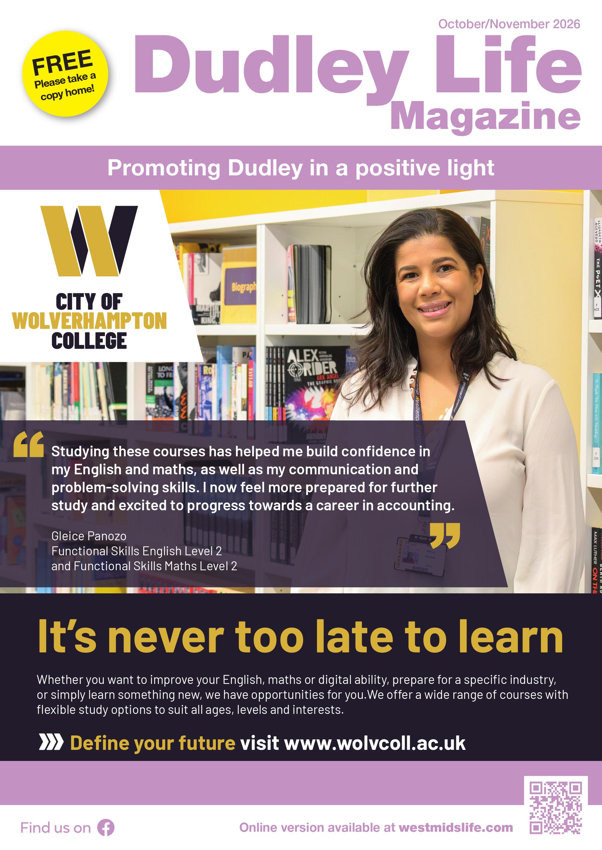 Dudley Life Oct/Nov 2026 cover