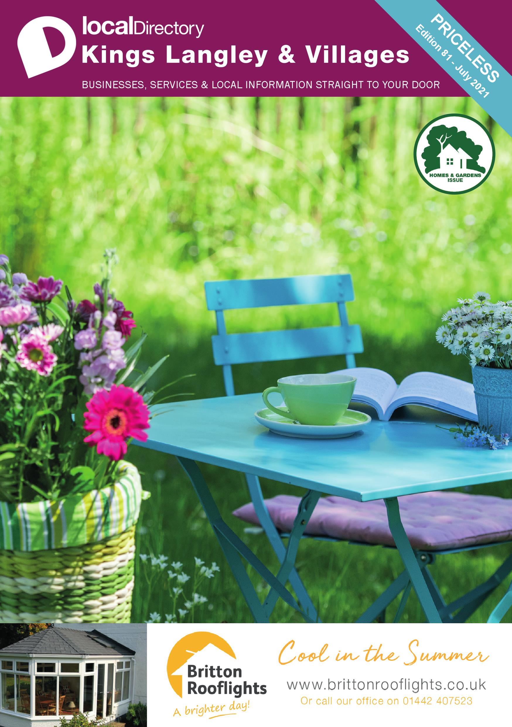 Kings Langley & Villages Local Directory July 2021