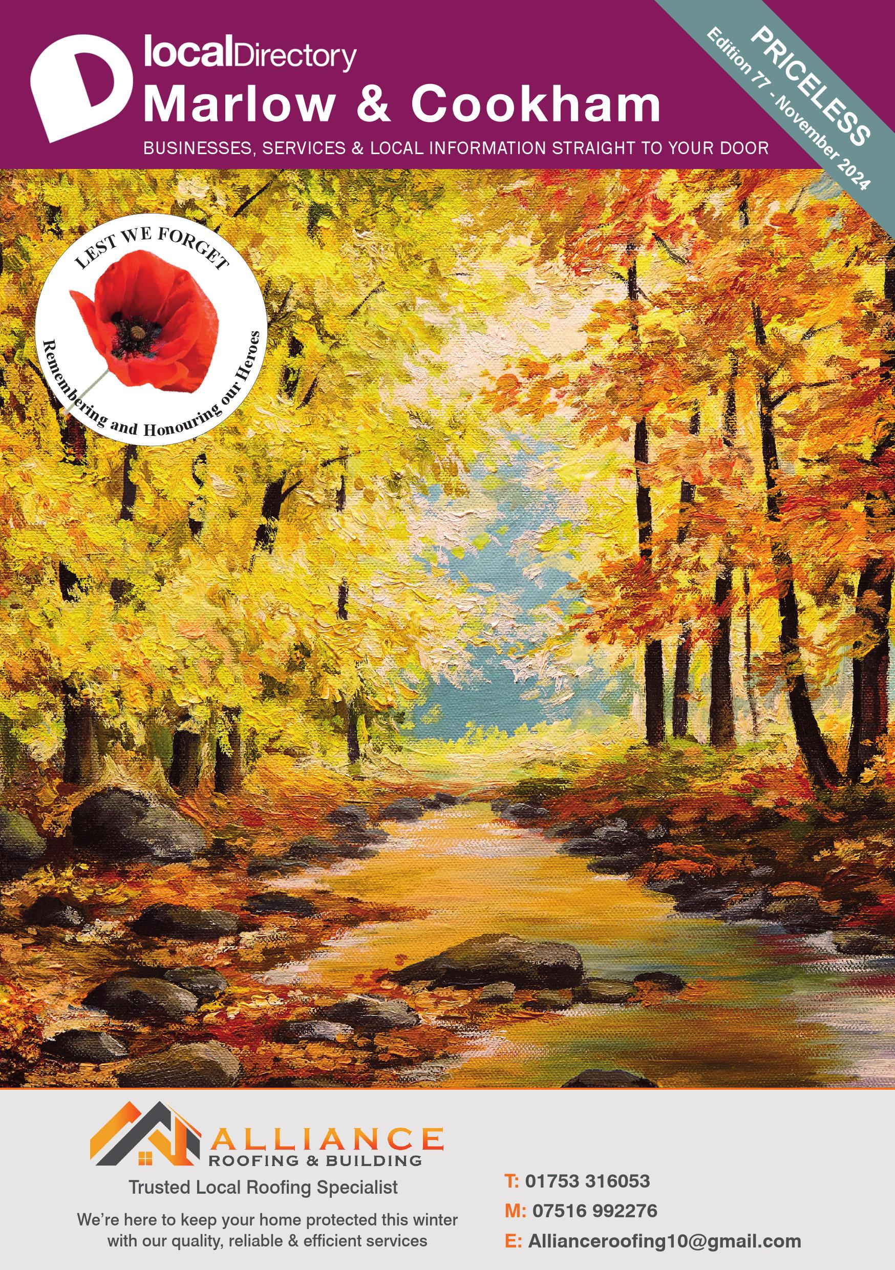 Marlow cookham local directory november 2024