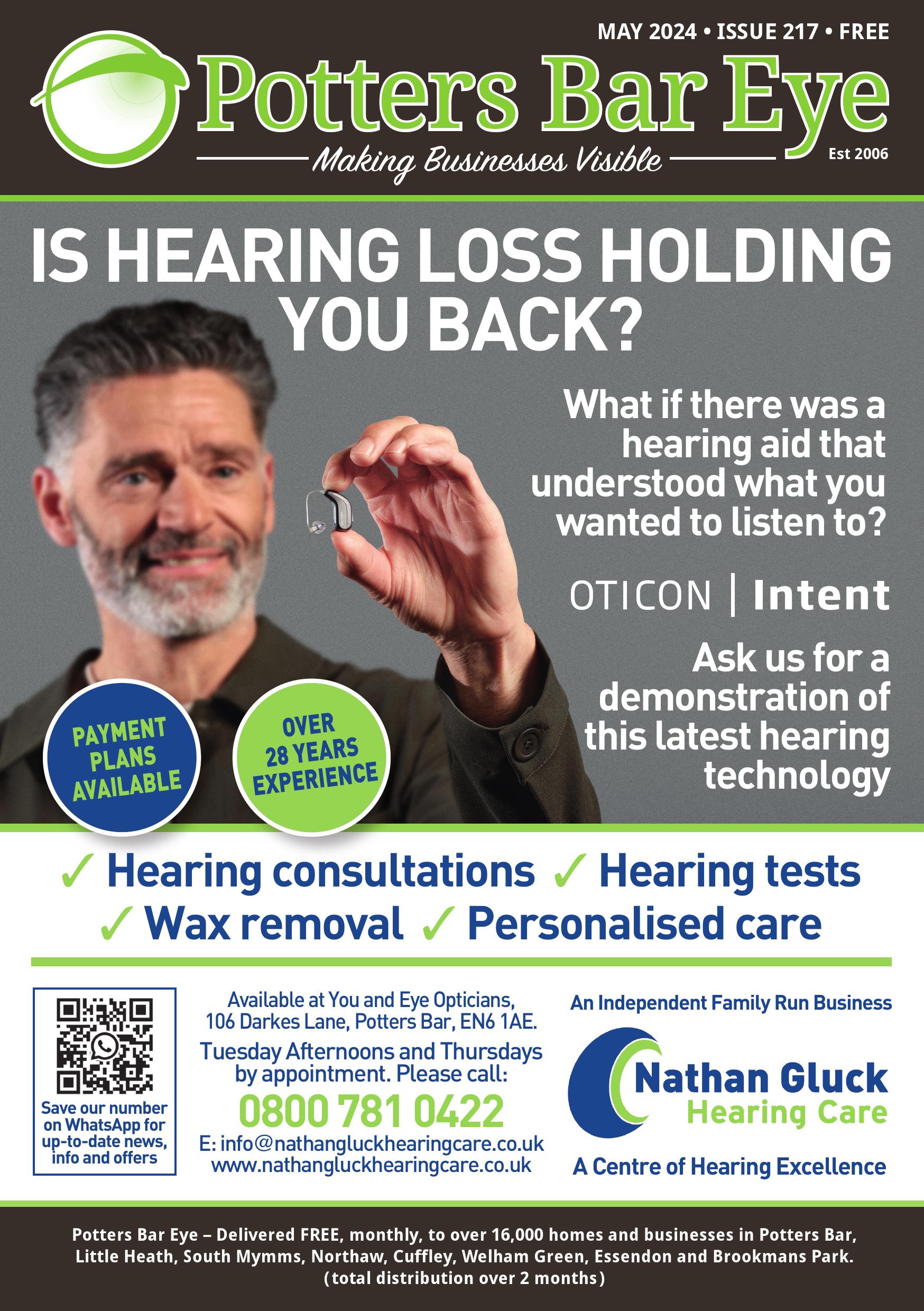 Potters Bar Eye May 2024