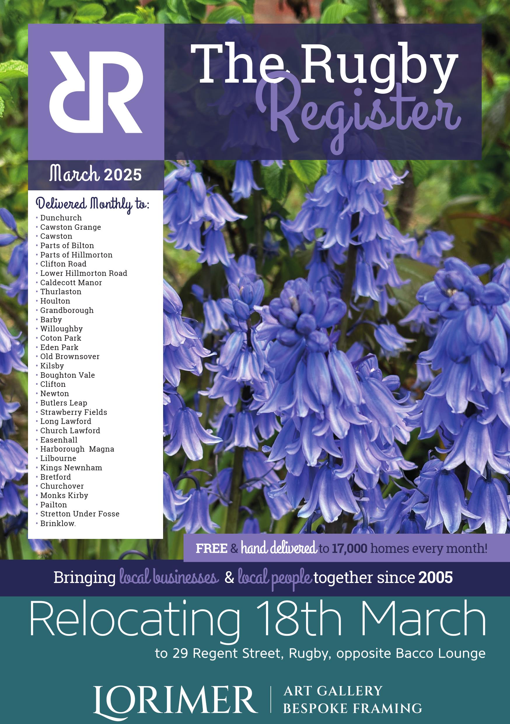 The Rugby Register March 2025